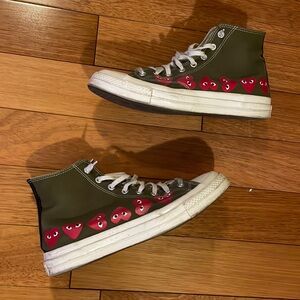 Converse CDG Comme Des garçons heart sneakers chucks chuck Taylors
